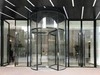 All-Glass Revolving Door, Three/Four-Wing