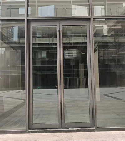 Center-Hung Pivot Door