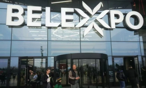 Custom Automatic Revolving Door System for National Exhibition Center BelExpo